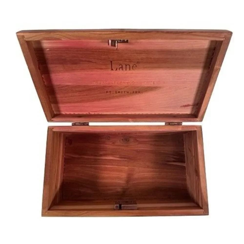 Vintage Lane Cedar Mini Hope Chest Trinket Jewelry Storage Box Ft Smith Arkansas